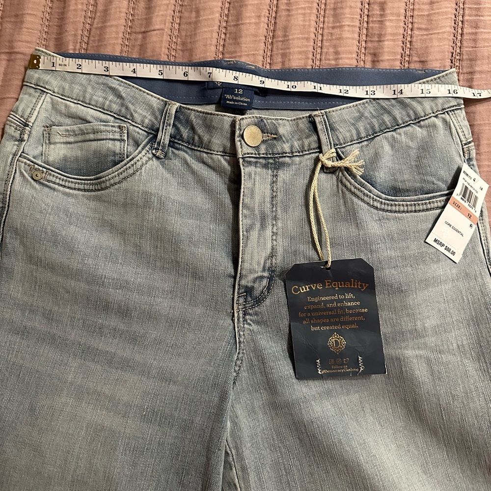 NWT Democracy Absolution Kick Flare With Double Layer Hem - Picture 12 of 15